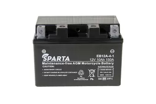 Sparta AGM EB12A-4-1 10 A/h 150 A L+ YT12A-BS, YTX9-BS, YTX9 151x88x105 мм