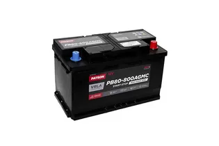 Patron AGM PB80-800AGMC 80 A/h 800 A R+ 315x175x190 мм