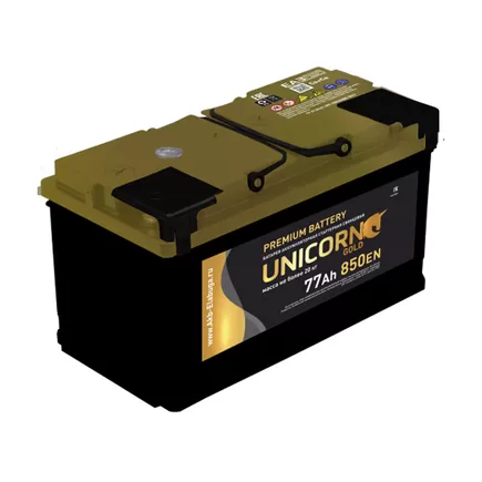 Unicorn Gold 77 A/h 850 A R+ 278x175x190 мм