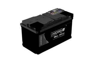 Unicorn Grey 100 A/h 840 A R+ 353x175x190 мм