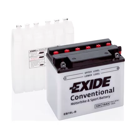 Exide Convectional EB16L-B 19 A/h 190 A R+ 175х100х175 мм