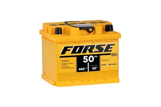 Forse 50 R LB 50 A/h 480 A R+ 207x175x175 мм (низкий)