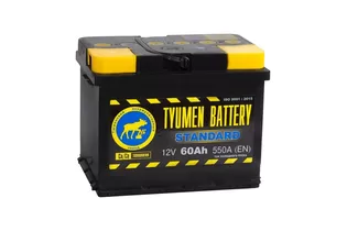 Tyumen Battery Standard 60 A/h 550 A R+ 242x175x190 мм