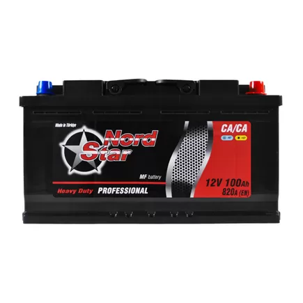 Nord Star 100 A/h 820 A R+ 353x175x190 мм
