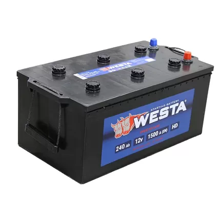 Westa 6СТ-240 LR Euro 240 A/h 1500 A L+ 518x276x242 мм