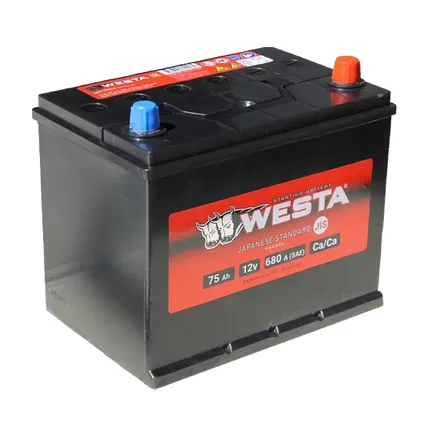 Westa Asia 6СТ-75 VLR Euro 75 A/h 680 A R+ 260x175x220 mm
