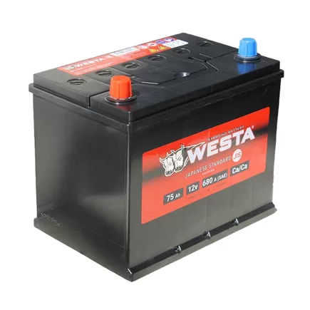 Westa Asia 6СТ-75 VL 75 A/h 680 A L+ 260x175x220 mm