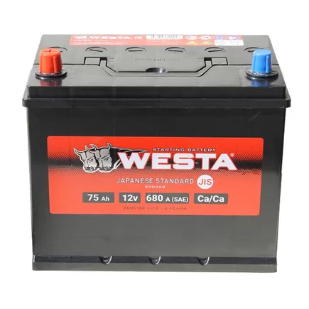 Westa Asia 6СТ-75 VL 75 A/h 680 A L+ 260x175x220 mm