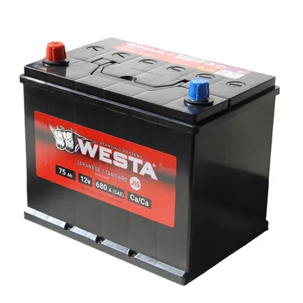 Westa Asia 6СТ-75 VL 75 A/h 680 A L+ 260x175x220 mm