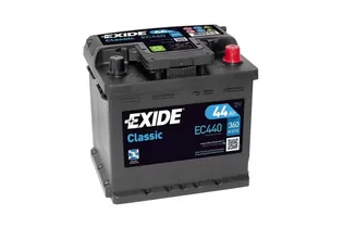 Exide Classic EC440 44 A/h 360 A R+ 207x175x190 мм