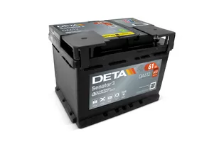 Deta Senator3 DA612 61 A/h 600 A R+ 242x175x175 мм