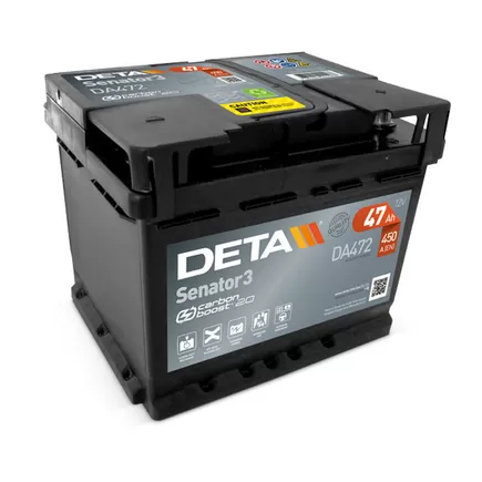 Deta Senator3 DA472 47 A/h 450 A R+ 207x175x175 мм