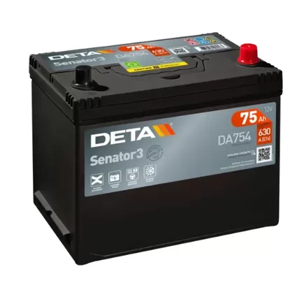 Deta Senator3 DA754 75 A/h 630 A R+ 267x172x220 мм