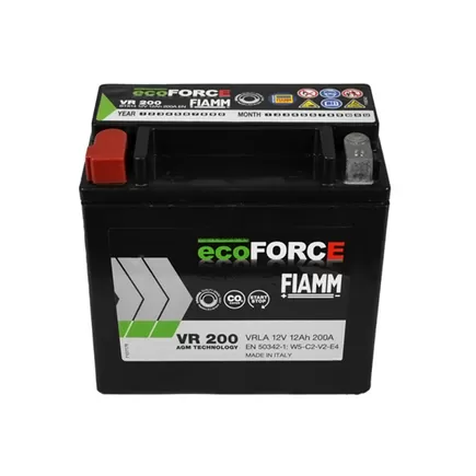 Fiamm EcoForce AGM VR200 12 A/h 200 A L+ 150x87x145 мм