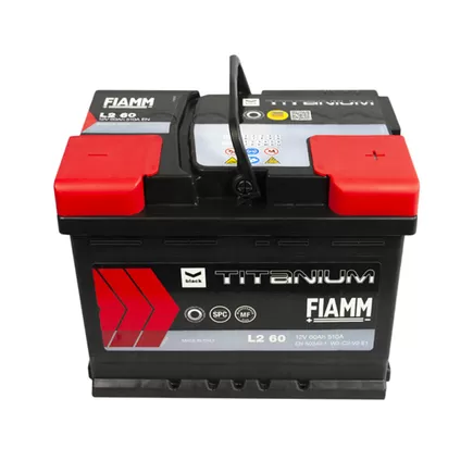 Fiamm Titanium Black 60 A/h 510 А R+ 242x175x190 мм