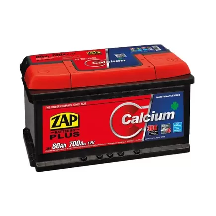 Zap Calcium Plus 80 A/h 700 A R+ 315х175х175 мм