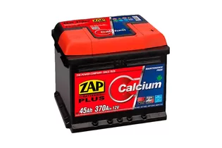 Zap Calcium Plus 45 A/h 370 A R+ (Низкий) 207х175х175 мм