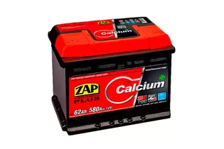 Zap Calcium Plus 62 A/h 580 A R+ 242х175х190 мм