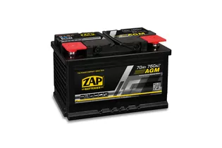 Zap Special AGM 70 A/h 760 A R+ 278х175х190 мм