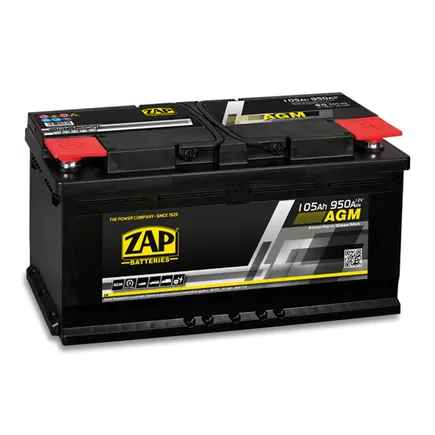 Zap Special AGM 105 A/h 950 A R+ 393х175х190 мм