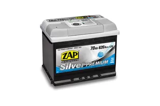 Zap Silver Premium 70 A/h 620 A L+ (570 36) 242x175x190 мм