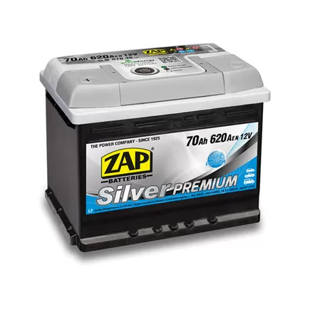 Zap Silver Premium 70 A/h 620 A L+ (570 36) 242x175x190 мм
