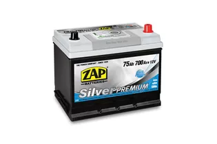 Zap Silver Premium Asia 75 A/h 700 A R+ (575 50) 260x175x200 мм