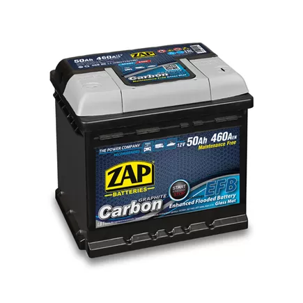 Zap Carbon EFB 50 A/h 460 A R+ (550 05) 207x175x190 мм
