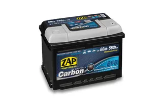 Zap Carbon EFB 60 A/h 560 A R+ (560 08) 242x175x175 мм (Низкий)