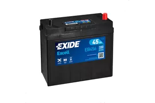 Exide Excell EB456 45 A/h 330 A R+ 234x127x200(220) мм