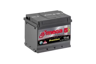 A-mega Premium 55 A/h 510 A R+ 242x174x190 мм