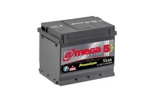 A-mega Premium 55 A/h 510 A L+ 242x174x190 мм
