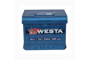 Westa Premium 65 R 65 A/h 660 A R+ 242x175x190 мм