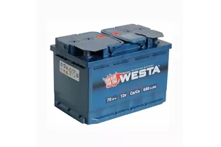 Westa Premium 70 R 70 A/h 680 A R+ 278x175x190 мм