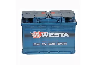 Westa Premium 70 R 70 A/h 680 A R+ 278x175x190 мм