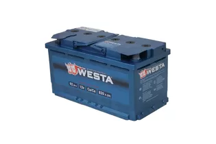 Westa Premium 92 R 92 A/h 820 A R+ 353x175x190 мм