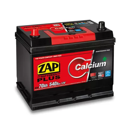 Zap Calcium Plus 70 A/h 540 A L+ 260x175x220 mm