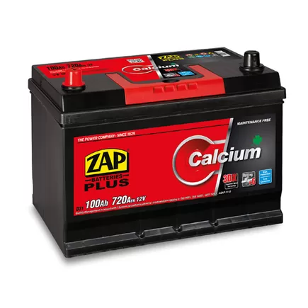 Zap Calcium Plus 100 A/h 720 A L+ 310x175x220 mm
