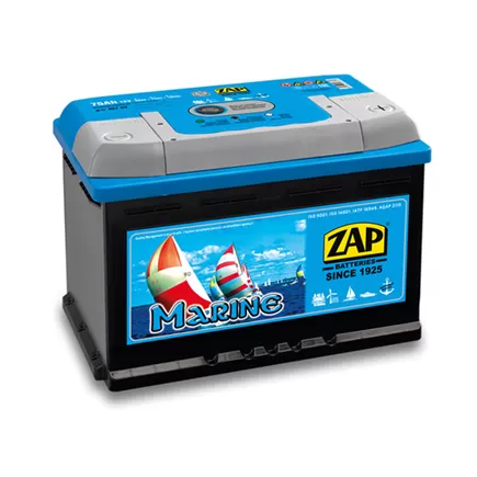 Zap Marine (857 50) 75 A/h R+ 278x175x190 мм