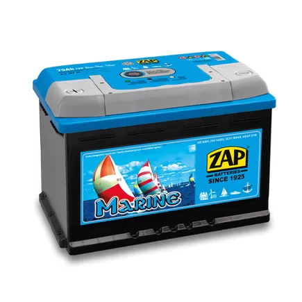 Zap Marine (857 51) 75 A/h L+ 278x175x190 мм