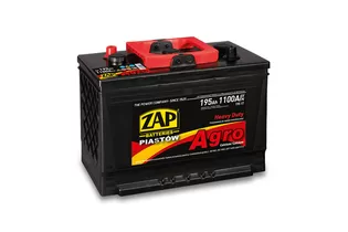 Zap Agro 195 17 195 A/h 1100 A 6V 334x175x240 мм