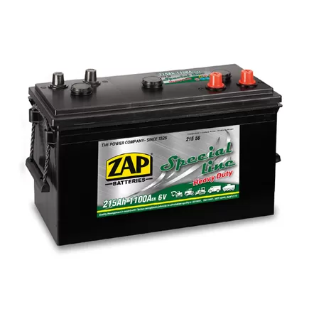 Zap Special 215 56 215 A/h 1100 A 6V 380x165x223 мм