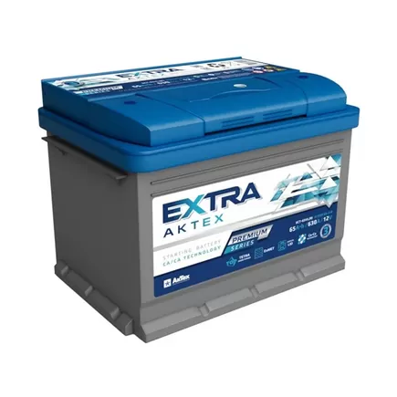 Aktex Extra Premium 65 A/h 630 A L+ 242x175x190 мм