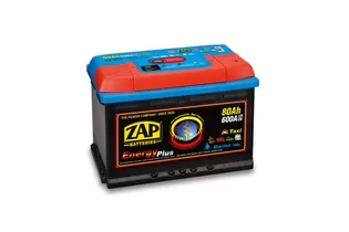 Zap Energy Plus (958 07) 80 A/h 600 R+ 278x175x190 мм