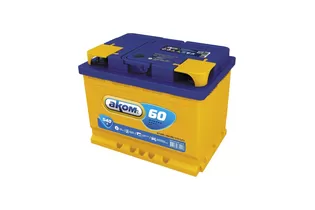 AKOM 60 A/h 540 A L+ Рус. 242x177x190 мм