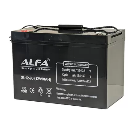 ALFA Deep Cycle AGM C20 90 A/h 307x175x211 мм
