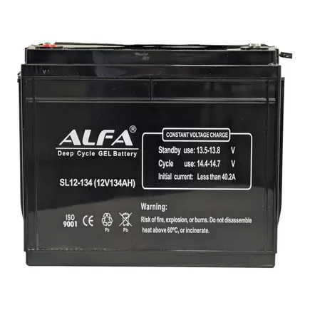 ALFA Deep Cycle AGM C20 134 A/h 341x173x273 мм
