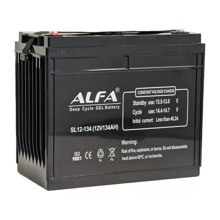 ALFA Deep Cycle AGM C20 134 A/h 341x173x273 мм