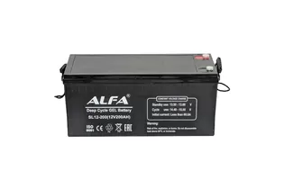 ALFA Deep Cycle AGM C20 200 A/h 522x240x219 мм