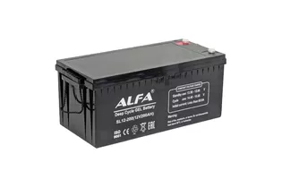 ALFA Deep Cycle AGM C20 200 A/h 522x240x219 мм